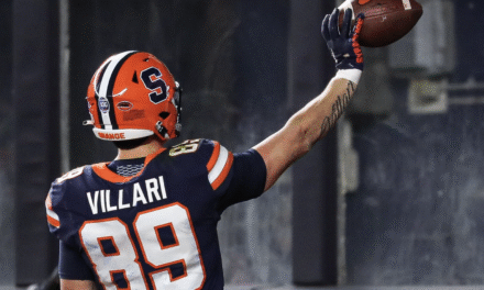 Dan Villari, a native of Massapequa, New York forged a unique path from high school quarterback to collegiate tight end.